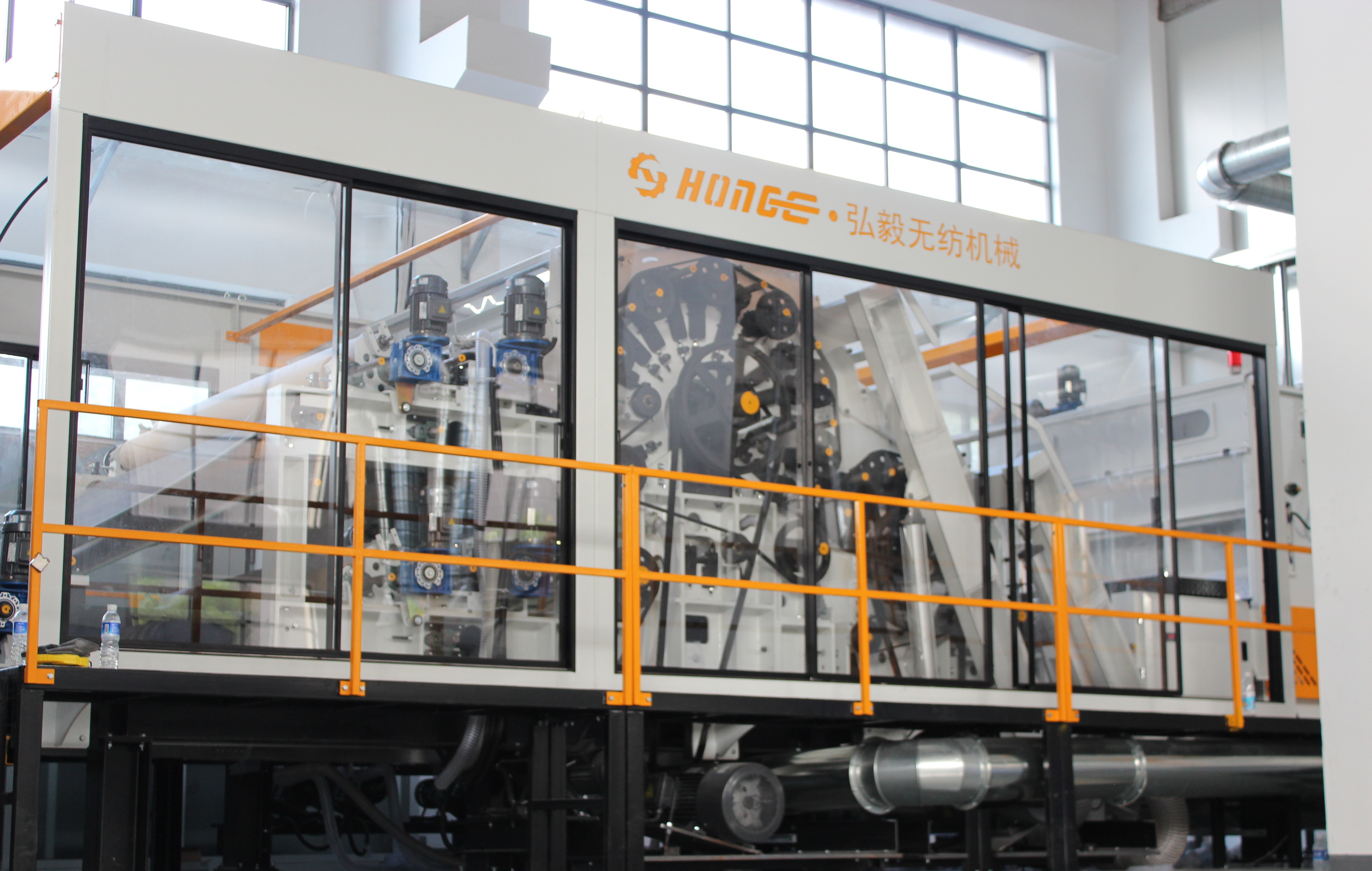 Low Energy Nonwoven Carding Machine For Waste Recycling Fiber