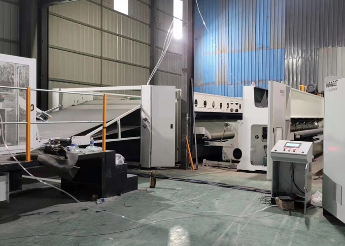 Polyester Felt Cross Lapper Machine With PLC Control System