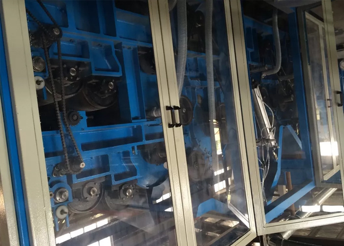 Double Doffer Nonwoven Carding Machine