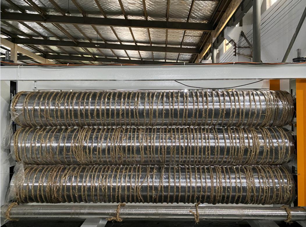 HONGE NONWOVEN MACHINE IRONING MACHINE THREE-ROLL STRUCTURE 3.2 M WORKING WIDTH