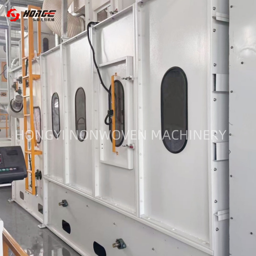 Fiber Cotton Mixing Machine , Nonwoven Converting Machinery