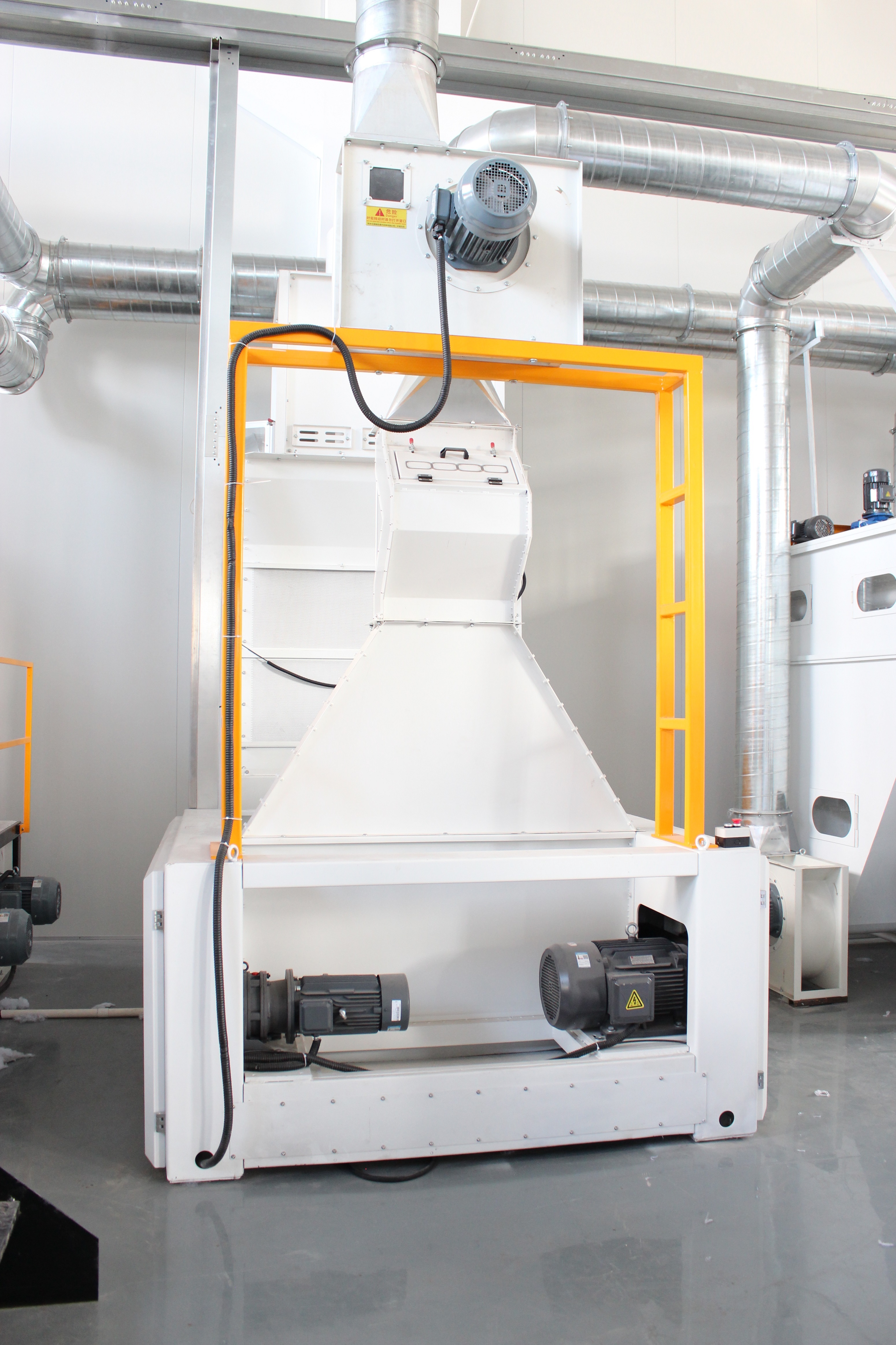 1000mm Fiber Opening Machine For Polyester Fiber / Foam Cushion Filling