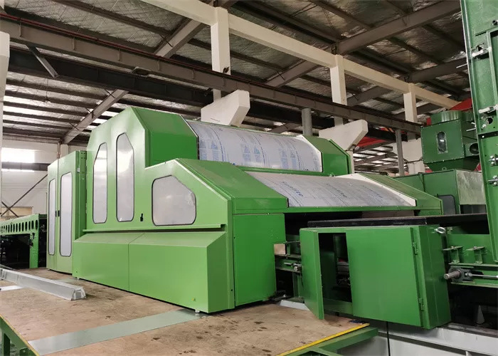 Máquina de cardado no tejida Abridor de fieltro Alta capacidad de producción