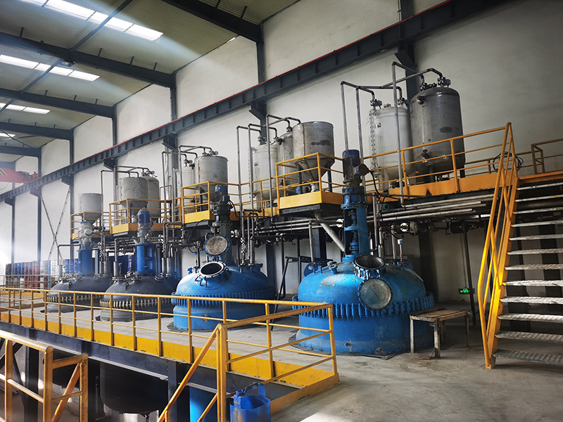 Environmentally friendly fire extinguishing agent production workshop