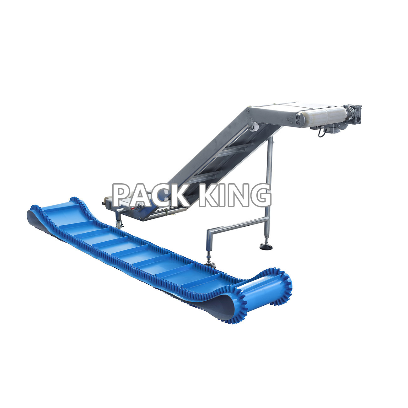 PU belt take away conveyor