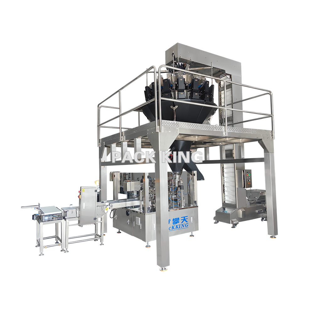 Packaging system for laundry pods with high weight precision