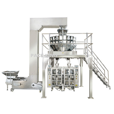 Multihead Weigher With Twin Baggers On Snacks