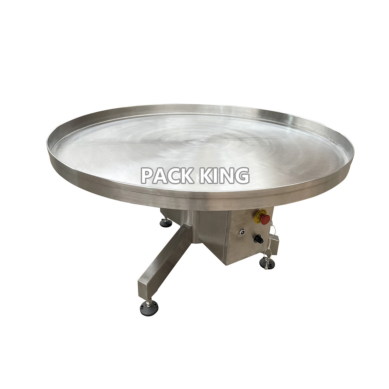 Flat surface rotary table