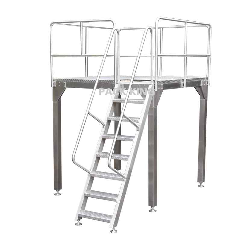 Online Sale Vertical Supporting Working Platforms For Whole Conveying Line Packing System
