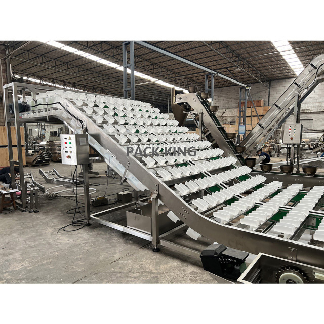Customized chain bucket conveyor in 10 lines