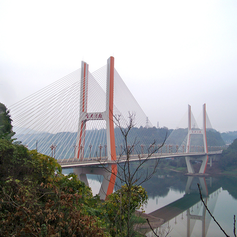 Jinnan bridge in sichuan province