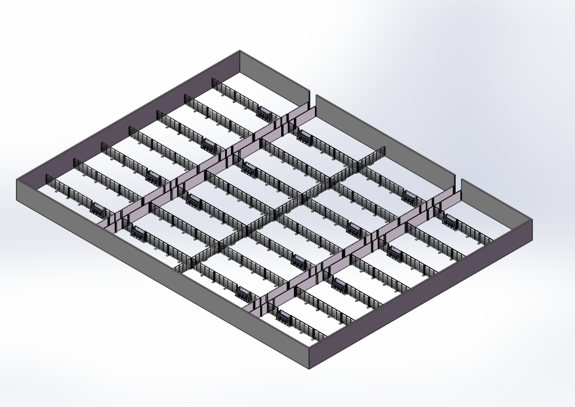 Pig farm design