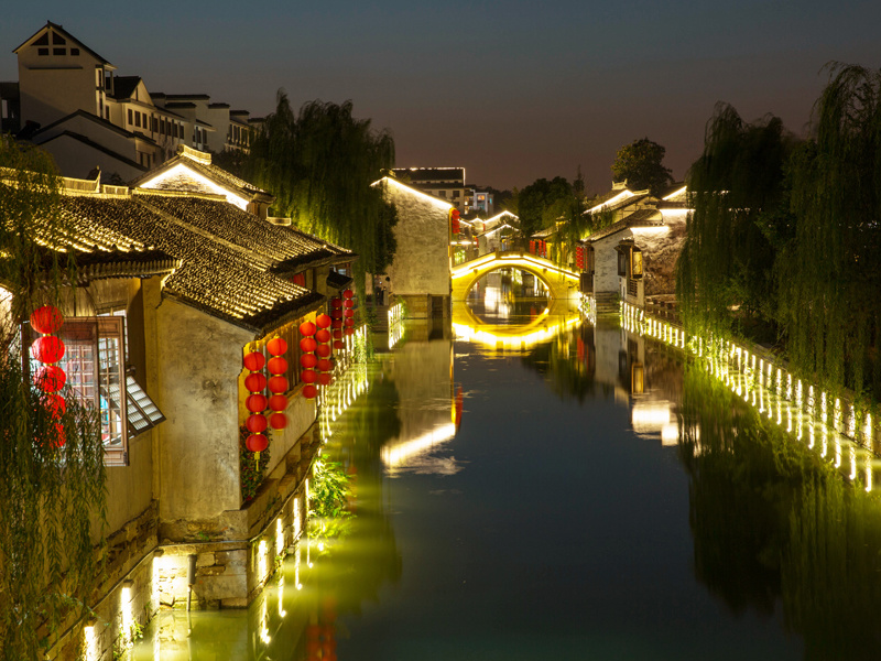 無錫蕩口古鎮(zhèn)景觀照明工程