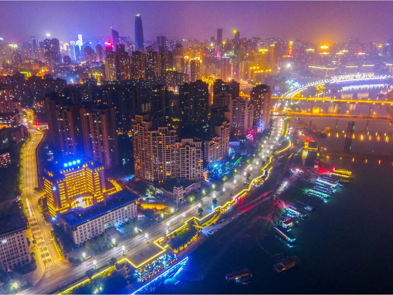 重慶江北區(qū)都市功能核心區(qū)景觀照明提升工程