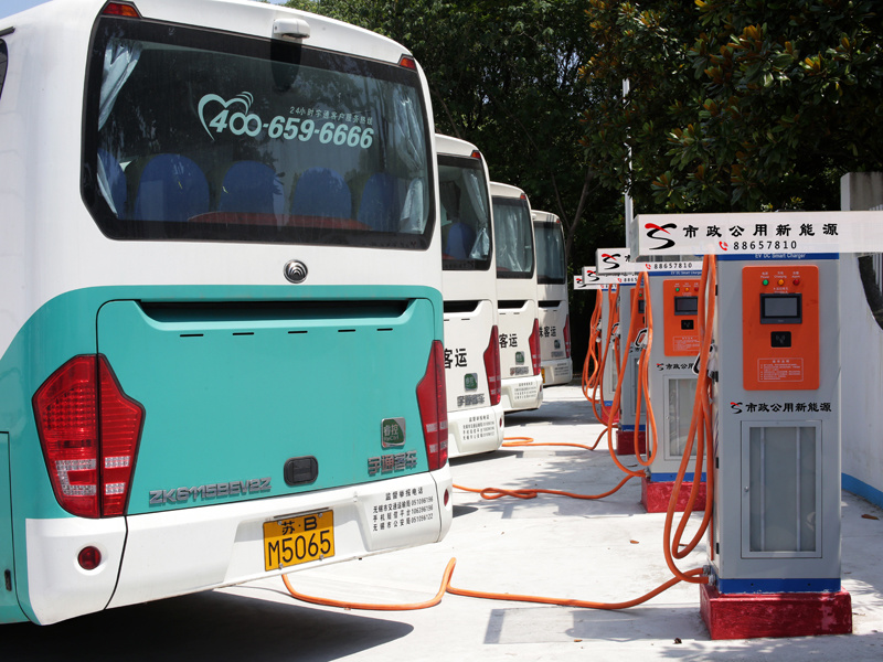 Charging Piles on Hanjiang Road
