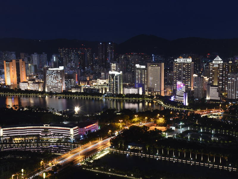 廈門金磚峰會筼筜湖片區(qū)夜景照明提升工程