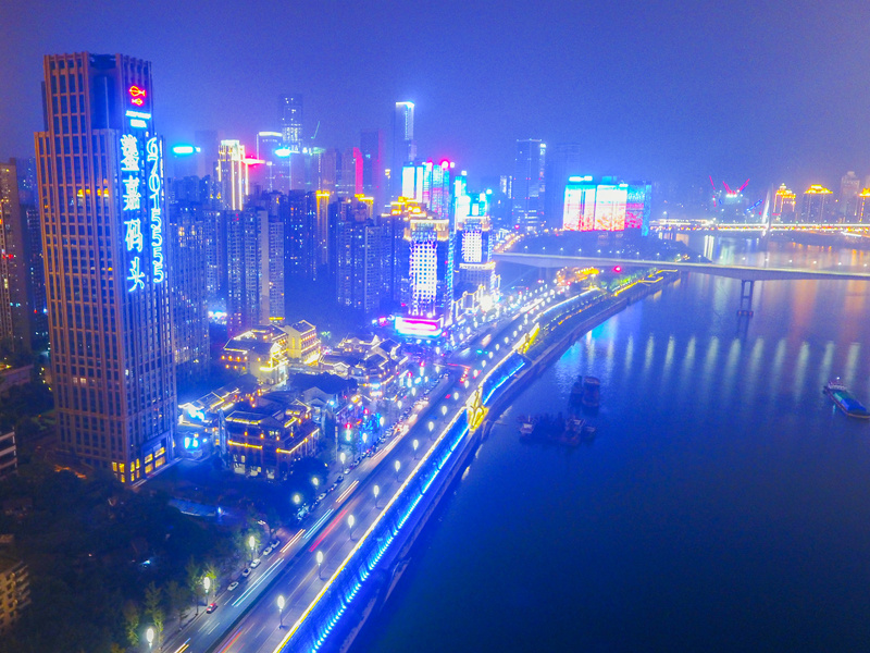 重慶江北區(qū)都市功能核心區(qū)景觀照明提升工程
