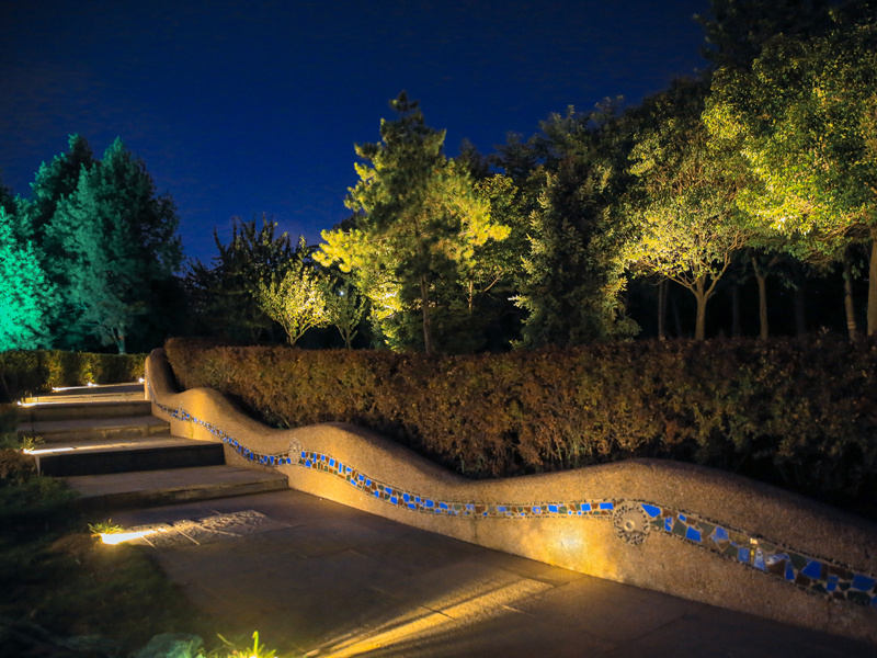 西安永陽公園夜景點(diǎn)亮提升改造工程