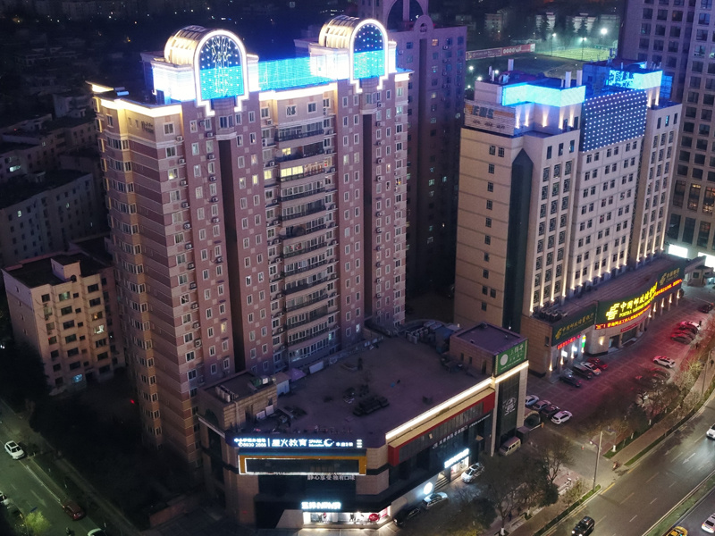 西安高新區(qū)夜景亮化提升改造二期工程