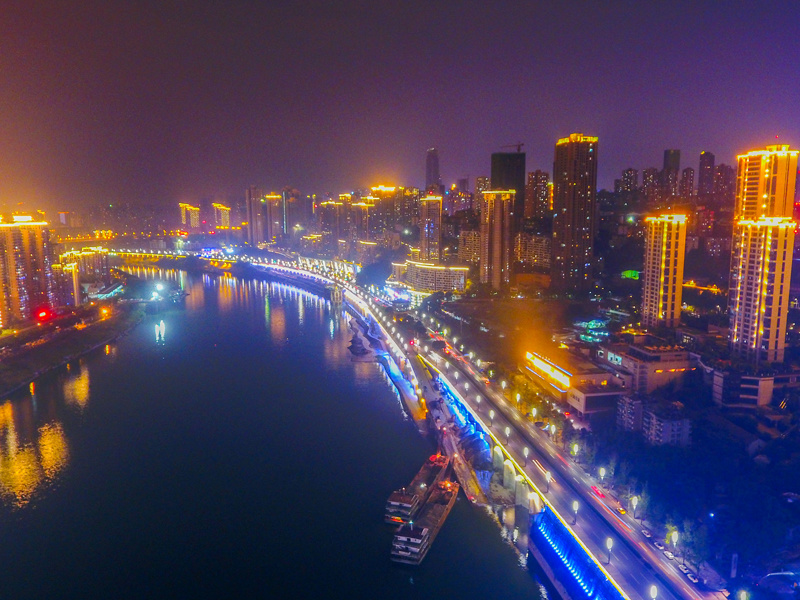 重慶江北區(qū)都市功能核心區(qū)景觀照明提升工程