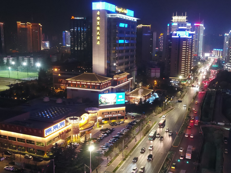 西安高新區(qū)夜景亮化提升改造二期工程