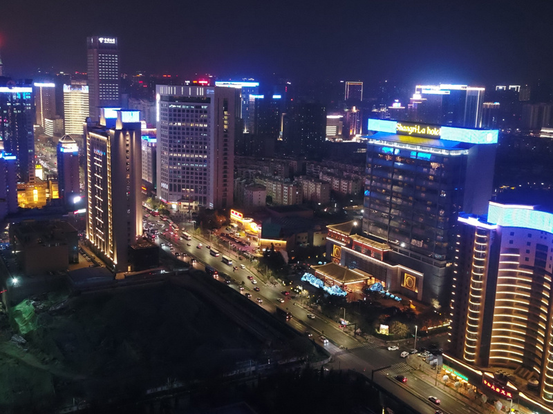 西安高新區(qū)夜景亮化提升改造二期工程