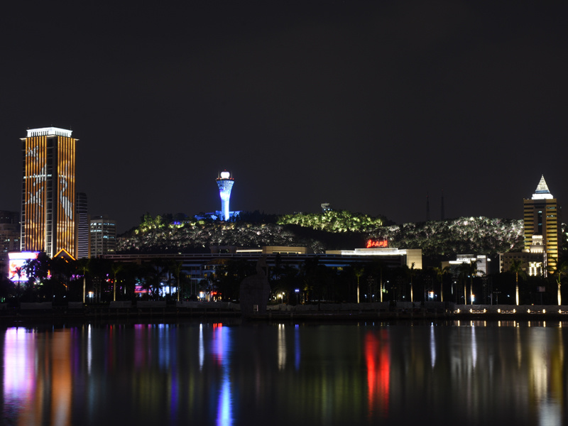 廈門金磚峰會筼筜湖片區(qū)夜景照明提升工程