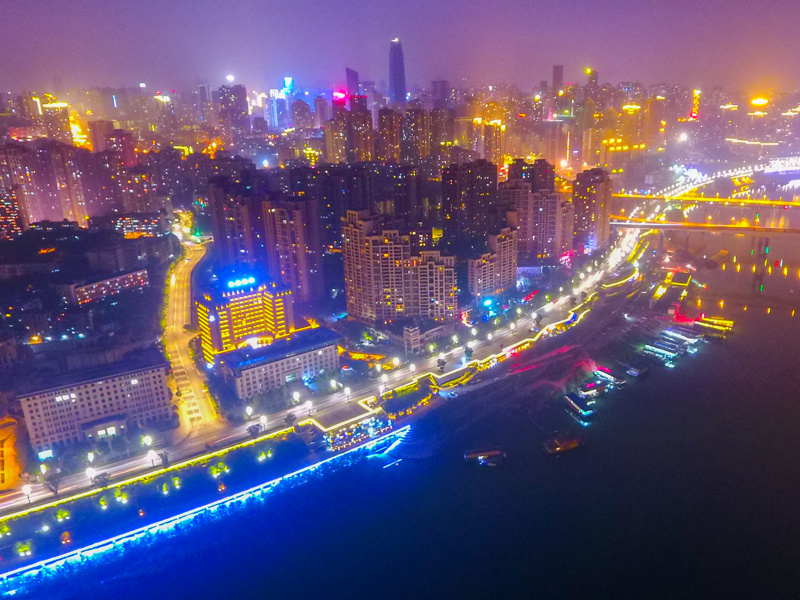 重慶江北區(qū)都市功能核心區(qū)景觀照明提升工程