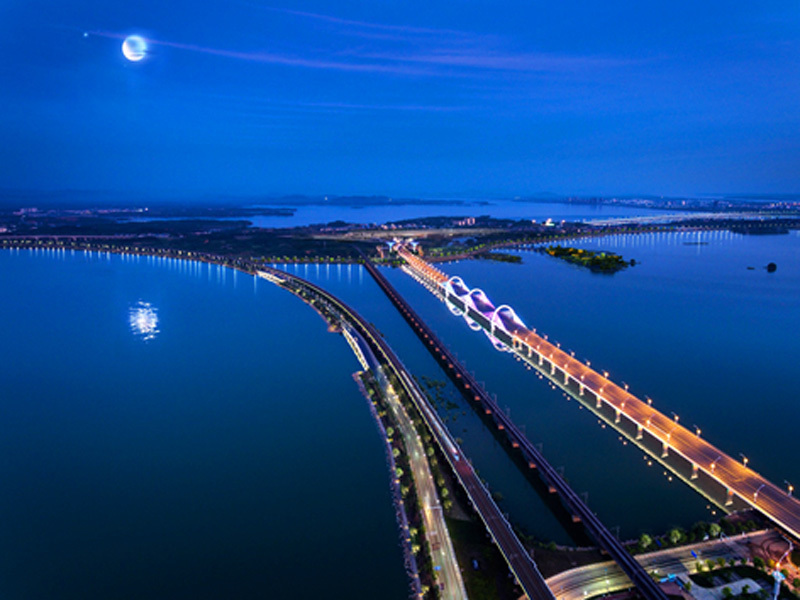 Jiangxi Jiujiang Bali Lake Lights