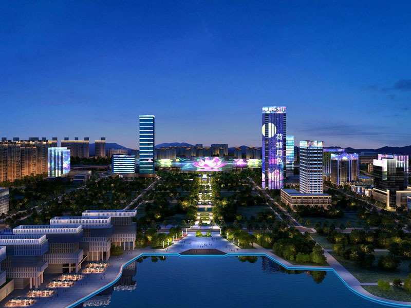 EPC project general contracting for the first phase of the night visual quality improvement project in the core business area of ​​Xidong New City