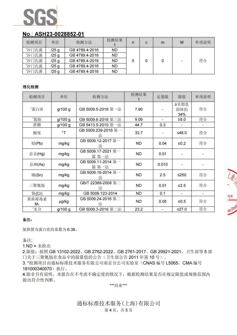 检测报告