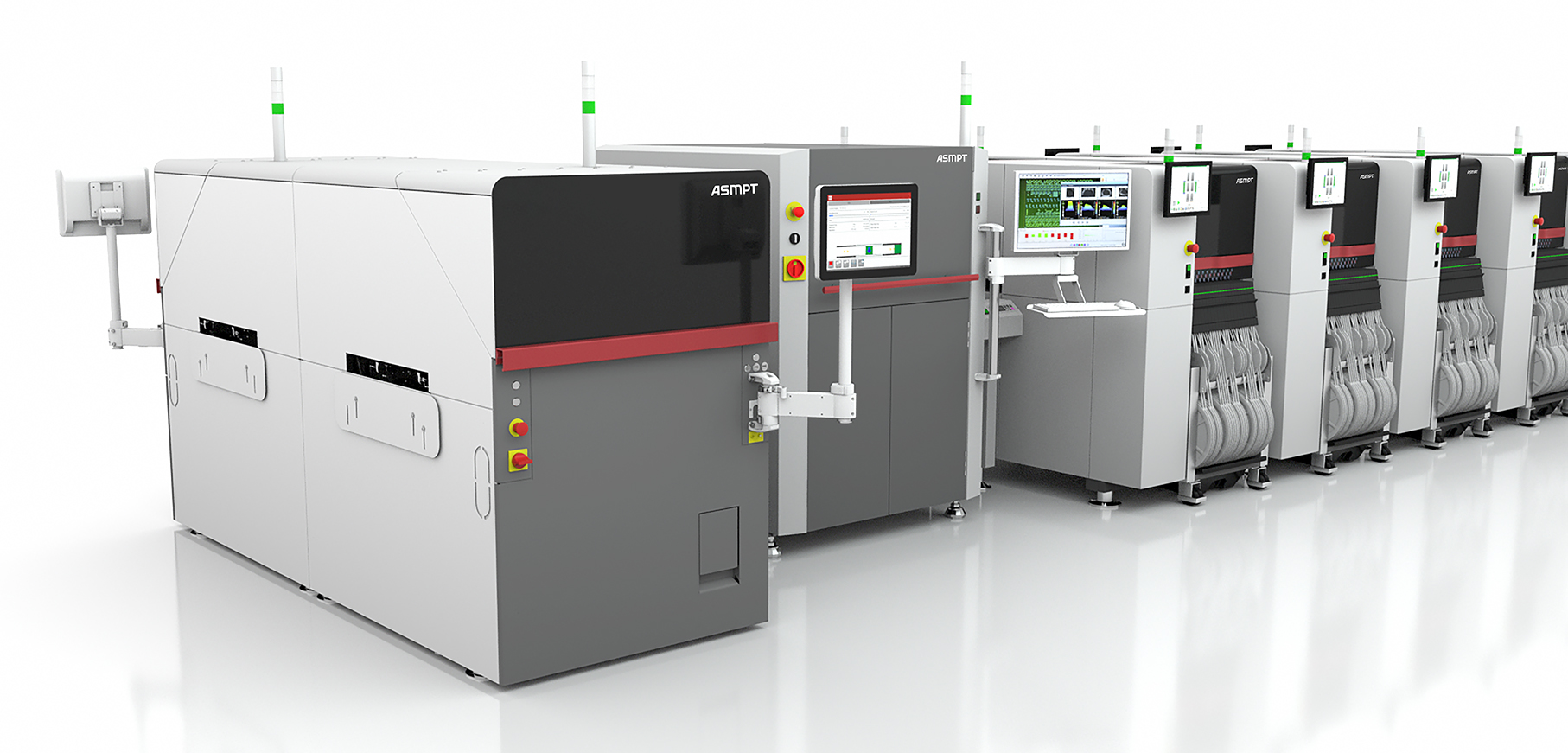 Borey Advanced ASMPT simplifies the overall material flow of smart factories