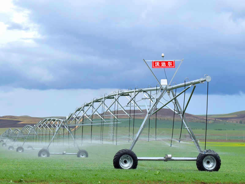 Characteristics of pointer sprinkler irrigation equipment
