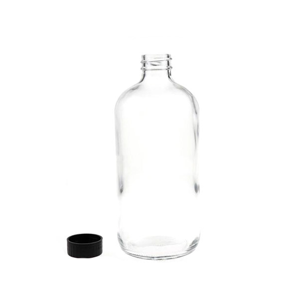 Boston round 120ml-1000ml pharmaceutical glass bottles squeeze bottle amber glass bottle with pump