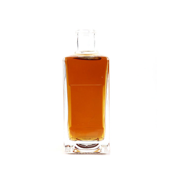 500ml 850g square high quality glass bottle