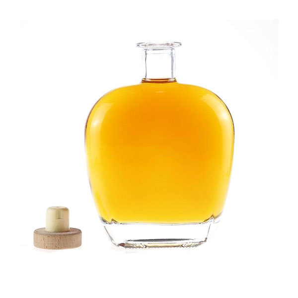 700ml 850g Brandy Rum Whiskey Glass bottle
