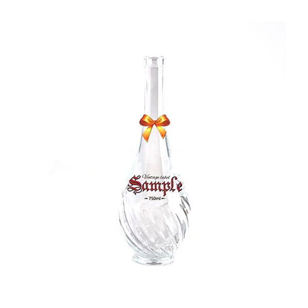 750ml Spirits Liquor glass bottle for Rum Whisky brandy