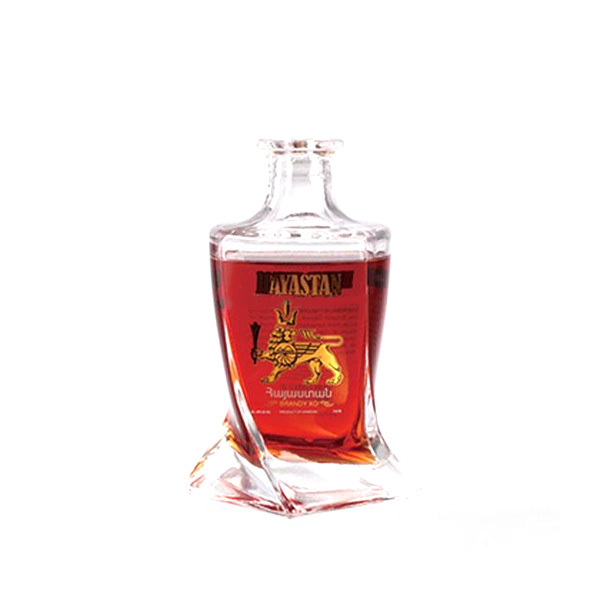 750ml 1200g Vodka Whiskey Rum Gin Glass Bottle