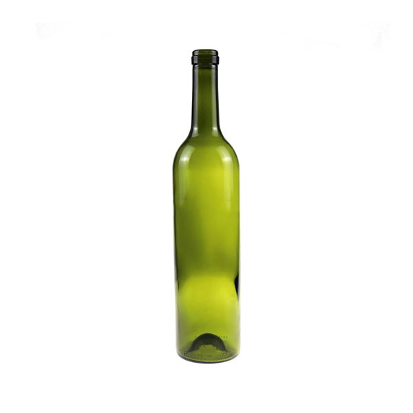 Low price wine Green glass bottle