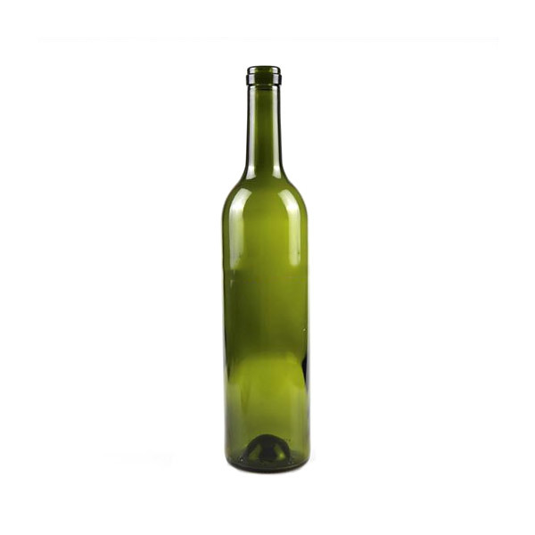 JB-W001 natural green color wine bottle