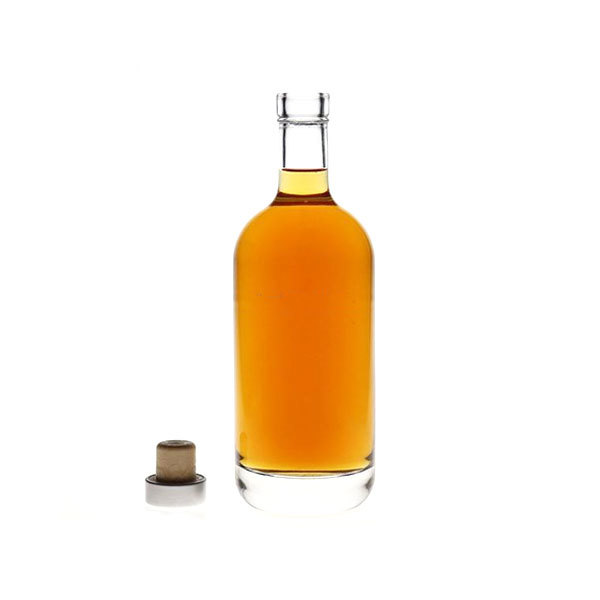 500ml 620g Vodka Brandy Gin Whiskey Tequila Rum Glass bottle