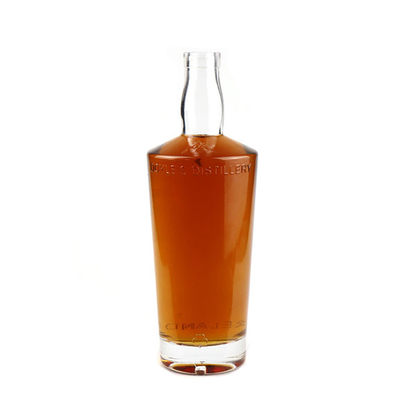 700ml 700g Vodka Whisky Glass Alcohol Bottle personalized Brandy Bottle