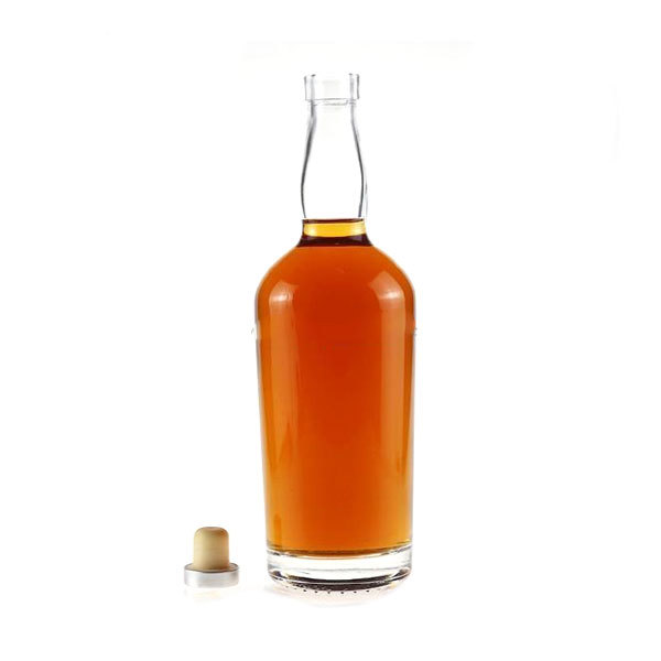 750ml 650g Whisky Rum Tequila Glass Bottle