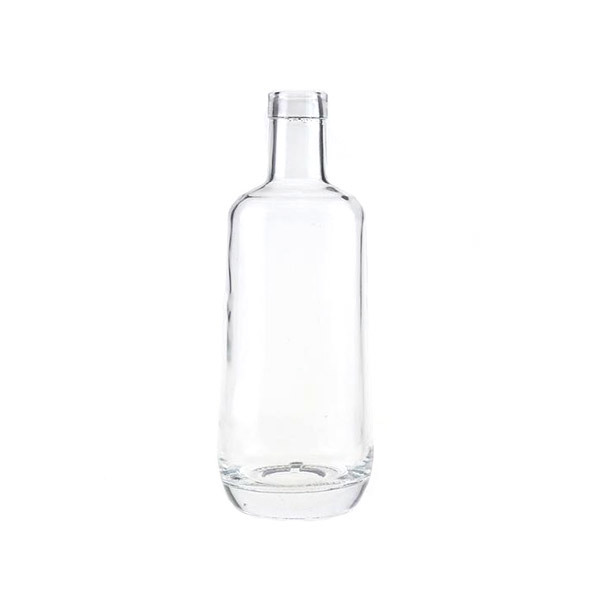 700ml 750g Round Gin Rum Whisky Vodka Spirit glass bottle