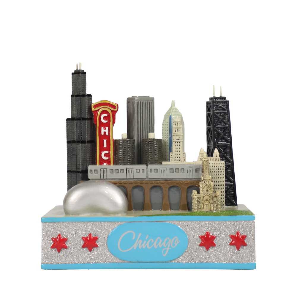 Chicago 3D City (Model/Ornament)