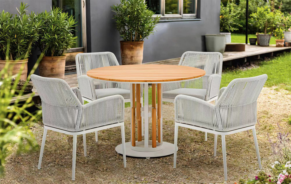 Eleva la estética de tu jardín con muebles de exterior de cuerda: una guía completa para un diseño elegante y funcional