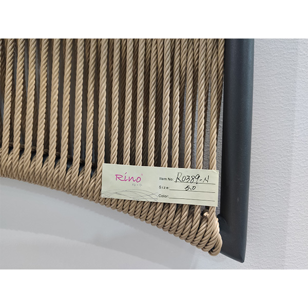 La cuerda redonda para muebles de exterior introduce el conocimiento sobre cuerdas domésticas