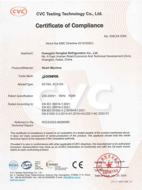 Certificate of Compliance
