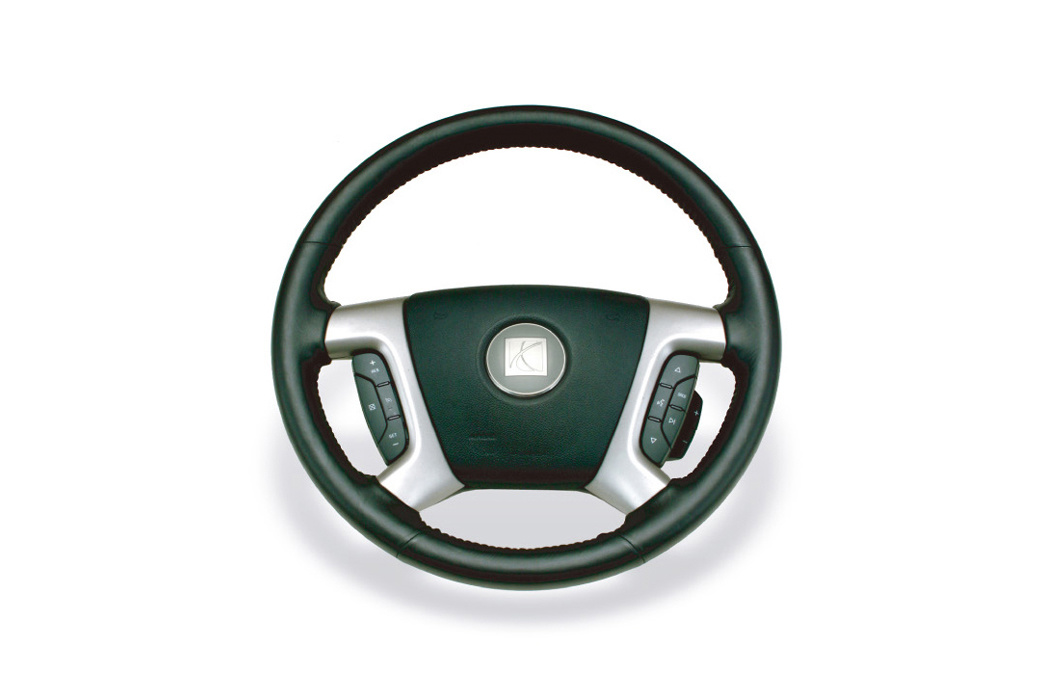 Leather Wrapping Steering Wheel