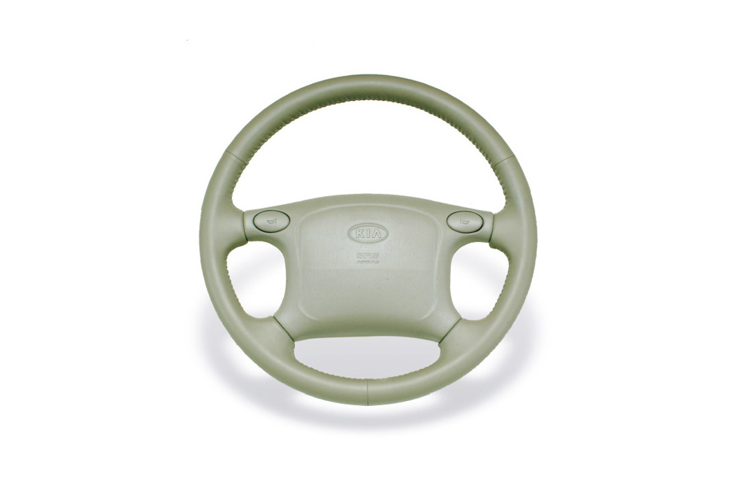 Leather Wrapping Steering Wheel